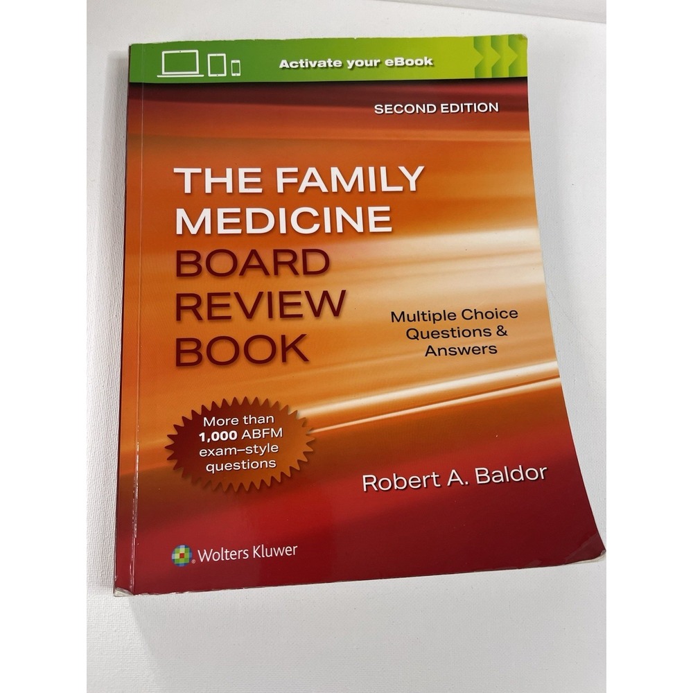 Family Medicine Board Review Book: Multiple Choice Questions & Answers: Print +‎
